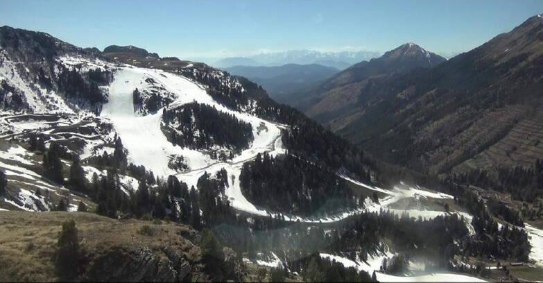 Webcam Pampeago  - Predazzo -  Obereggen - Pista Agnello