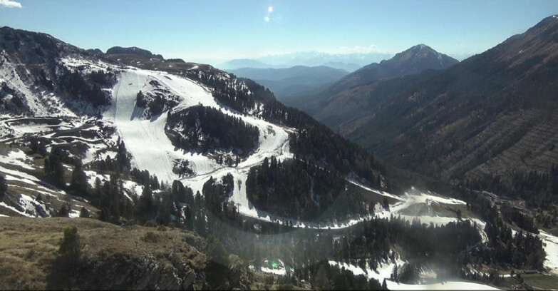 Webcam Pampeago  - Predazzo -  Obereggen - Pista Agnello