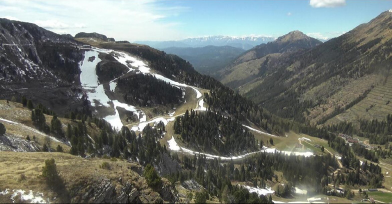 Webcam Pampeago  - Predazzo -  Obereggen - Pista Agnello