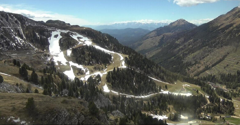 Webcam Pampeago  - Predazzo -  Obereggen - Pista Agnello