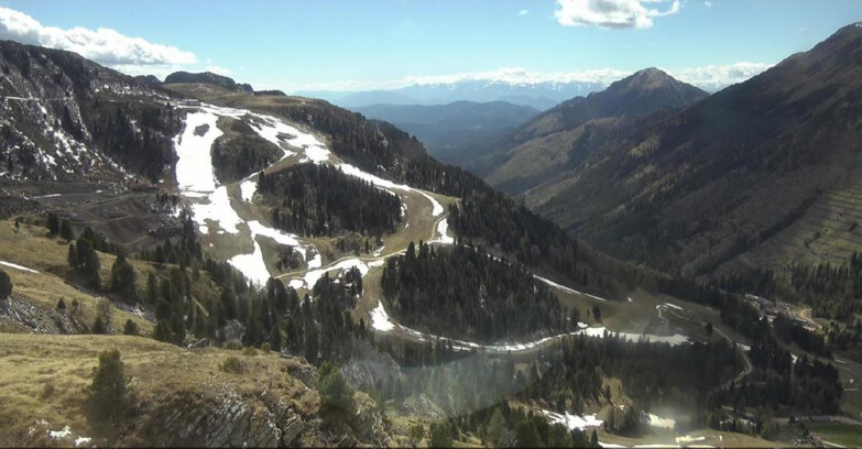 Webcam Pampeago  - Predazzo -  Obereggen - Pista Agnello