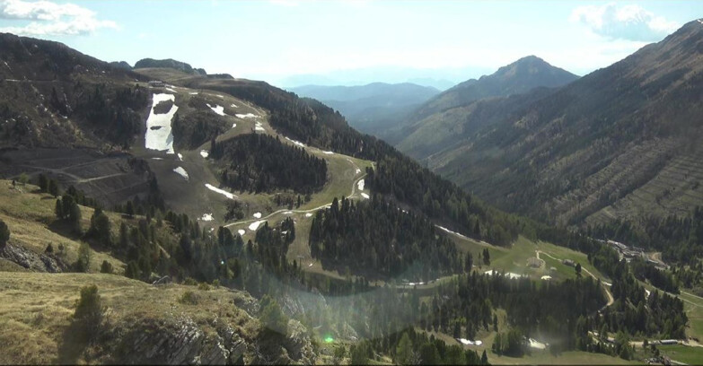 Webcam Pampeago  - Predazzo -  Obereggen - Pista Agnello