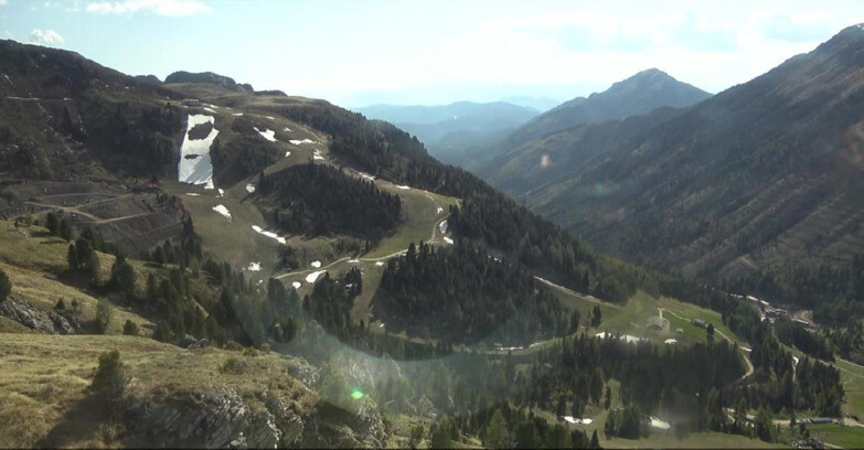 Webcam Pampeago  - Predazzo -  Obereggen - Pista Agnello
