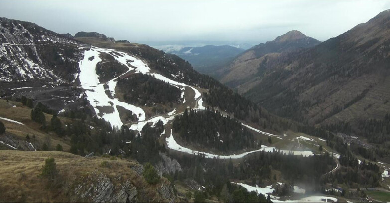 Webcam Pampeago  - Predazzo -  Obereggen - Agnello Slope
