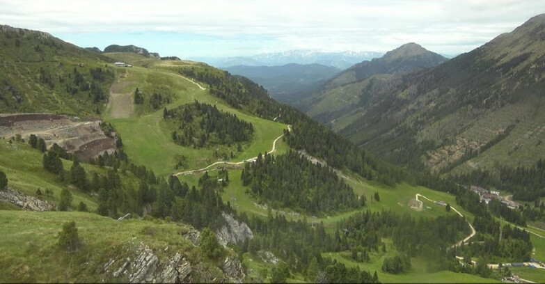 Webcam Pampeago  - Predazzo -  Obereggen - Pista Agnello