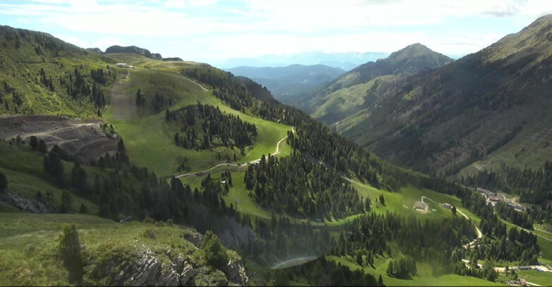 Webcam Pampeago  - Predazzo -  Obereggen - Pista Agnello