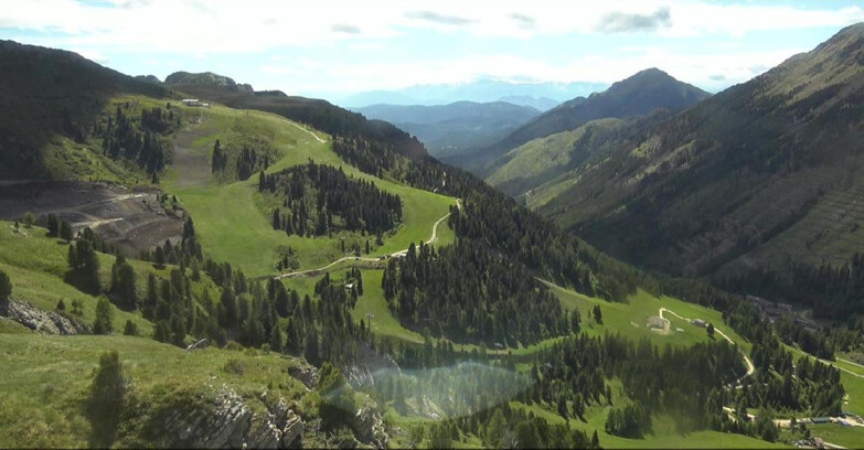 Webcam Pampeago  - Predazzo -  Obereggen - Pista Agnello