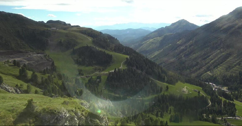 Webcam Pampeago  - Predazzo -  Obereggen - Pista Agnello