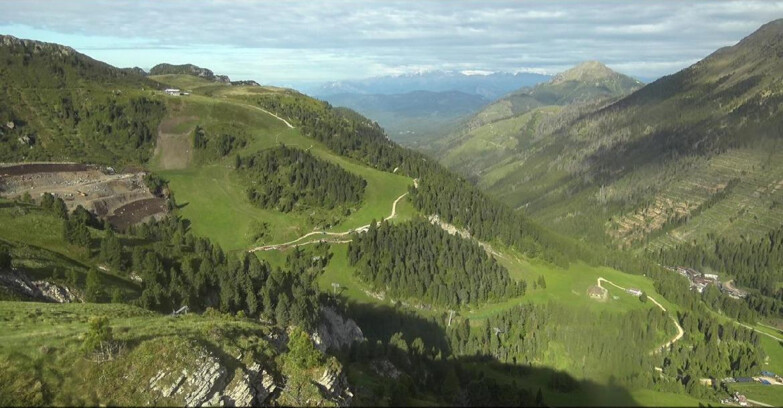 Webcam Pampeago  - Predazzo -  Obereggen - Pista Agnello