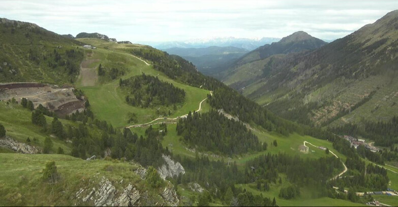 Webcam Pampeago  - Predazzo -  Obereggen - Pista Agnello