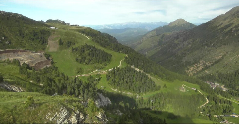 Webcam Pampeago  - Predazzo -  Obereggen - Pista Agnello