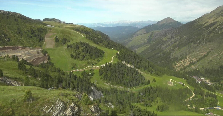 Webcam Pampeago  - Predazzo -  Obereggen - Pista Agnello