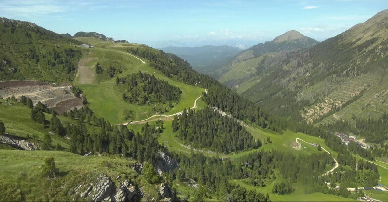 Webcam Pampeago  - Predazzo -  Obereggen - Agnello Slope