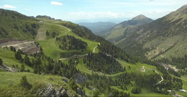 Webcam Pampeago  - Predazzo -  Obereggen - Agnello Slope