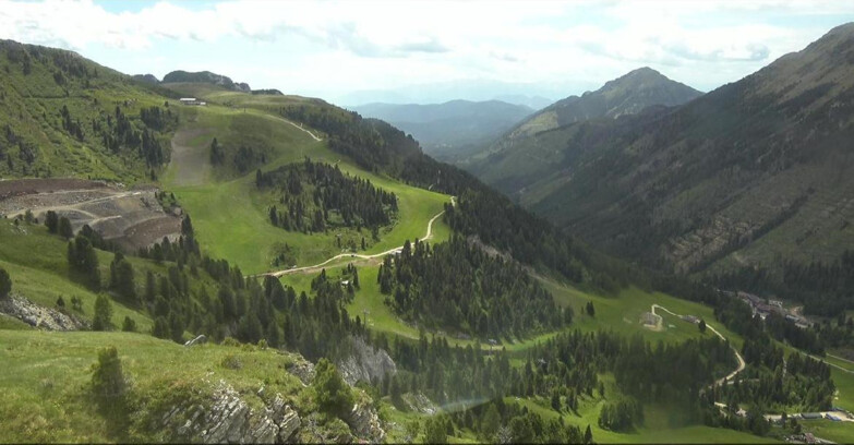 Webcam Pampeago  - Predazzo -  Obereggen - Agnello Slope