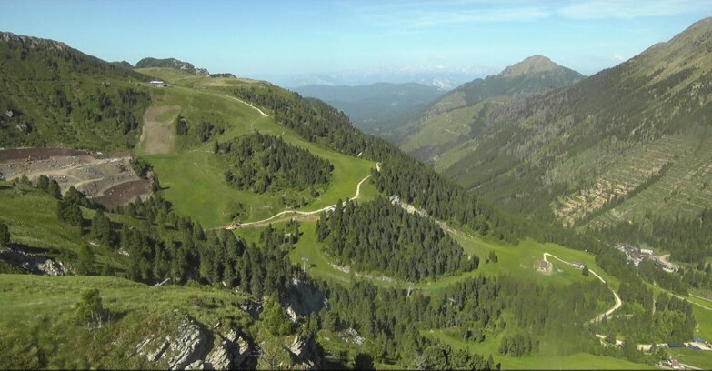 Webcam Pampeago  - Predazzo -  Obereggen - Agnello Slope