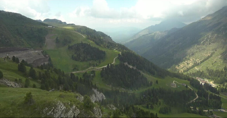 Webcam Pampeago  - Predazzo -  Obereggen - Pista Agnello