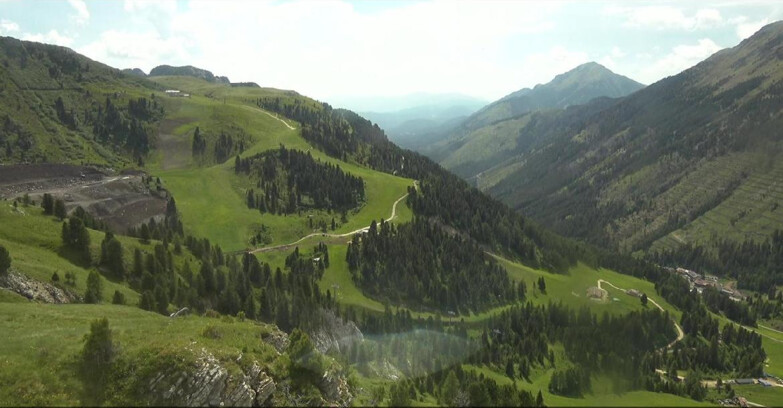 Webcam Pampeago  - Predazzo -  Obereggen - Pista Agnello