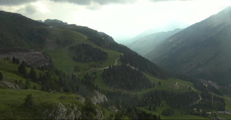 Webcam Pampeago  - Predazzo -  Obereggen - Pista Agnello