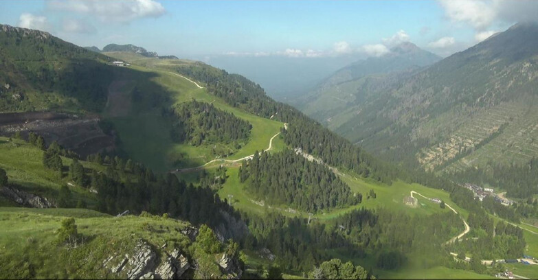 Webcam Pampeago  - Predazzo -  Obereggen - Pista Agnello