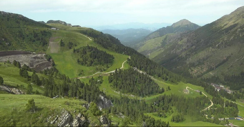 Webcam Pampeago  - Predazzo -  Obereggen - Pista Agnello