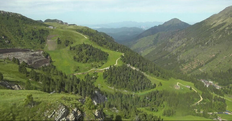 Webcam Pampeago  - Predazzo -  Obereggen - Piste Agnello