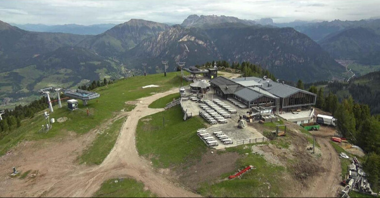Webcam Alpe Cermis - Rifugio Paion - Cermis