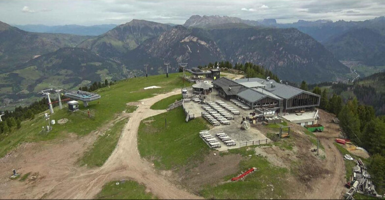 Webcam Alpe Cermis - Rifugio Paion - Cermis