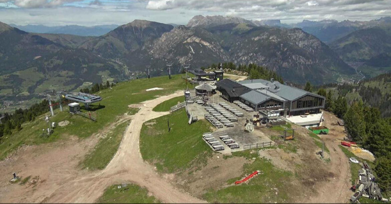 Webcam Alpe Cermis - Rifugio Paion - Cermis