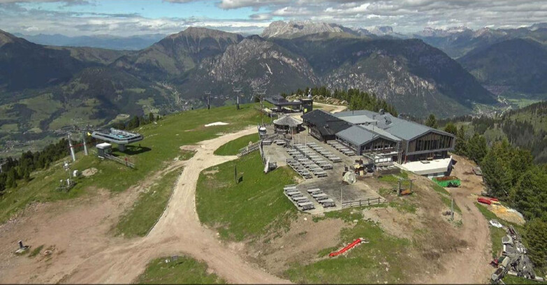 Webcam Alpe Cermis - Rifugio Paion - Cermis