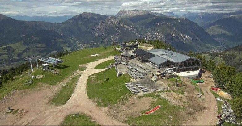 Webcam Alpe Cermis - Rifugio Paion - Cermis