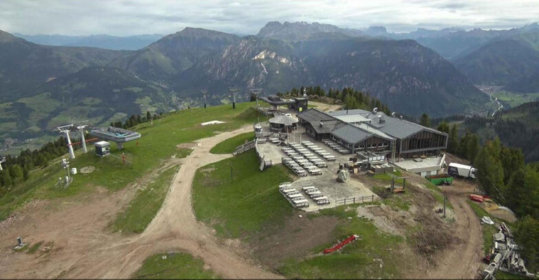 Webcam Alpe Cermis - Rifugio Paion - Cermis