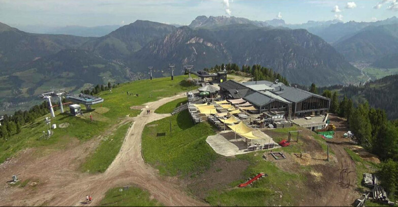 Webcam Alpe Cermis - Rifugio Paion - Cermis