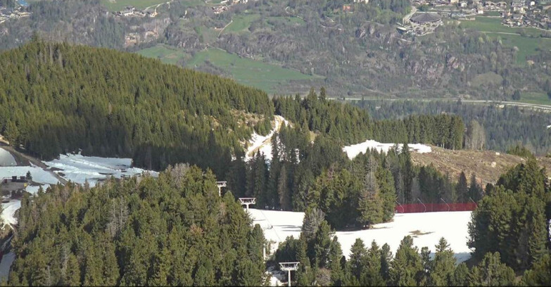 Webcam Alpe Cermis - Seggiovia Costabella