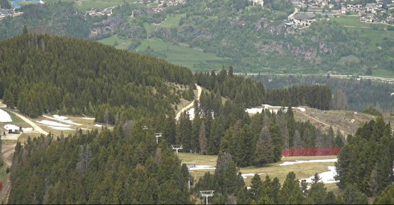 Webcam Alpe Cermis - Seggiovia Costabella
