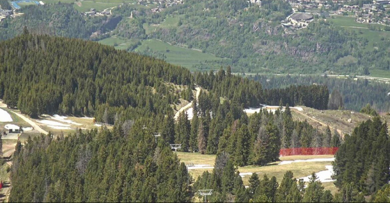 Webcam Alpe Cermis - Seggiovia Costabella
