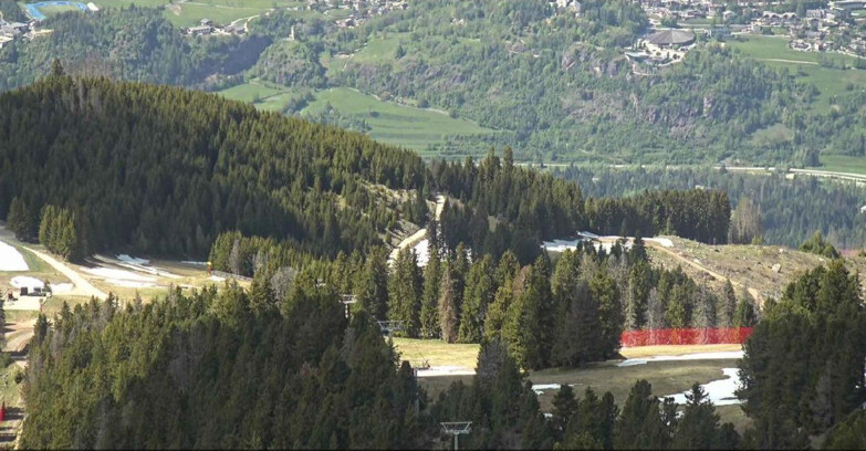Webcam Alpe Cermis - Seggiovia Costabella
