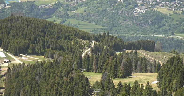 Webcam Alpe Cermis - Seggiovia Costabella