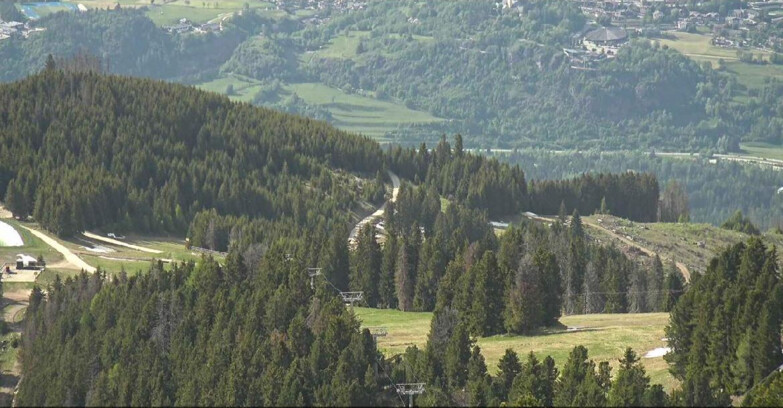 Webcam Alpe Cermis - Seggiovia Costabella