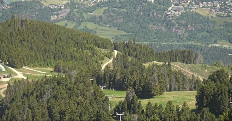 Webcam Alpe Cermis - Lagorai Sesselbahn