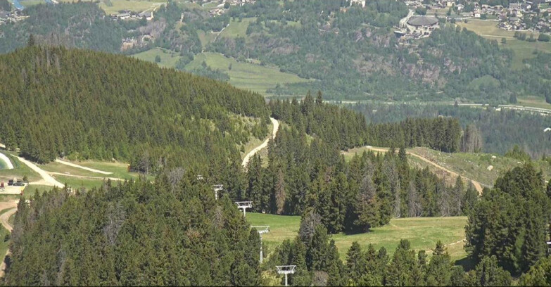 Webcam Alpe Cermis - Lagorai Sesselbahn