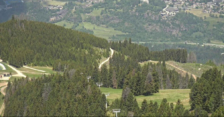 Webcam Alpe Cermis - Lagorai Sesselbahn