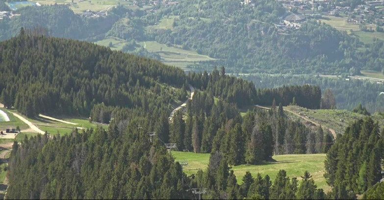 Webcam Alpe Cermis - Lagorai Sesselbahn