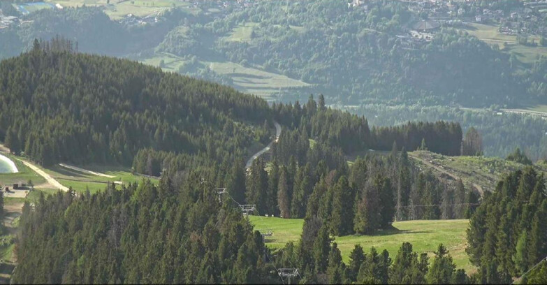 Webcam Alpe Cermis - Lagorai Sesselbahn