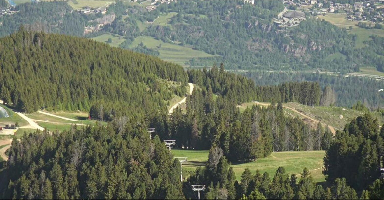 Webcam Alpe Cermis - Lagorai Sesselbahn