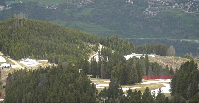Webcam Alpe Cermis - Lagorai Sesselbahn