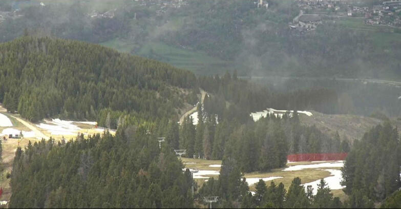 Webcam Alpe Cermis - Lagorai Sesselbahn