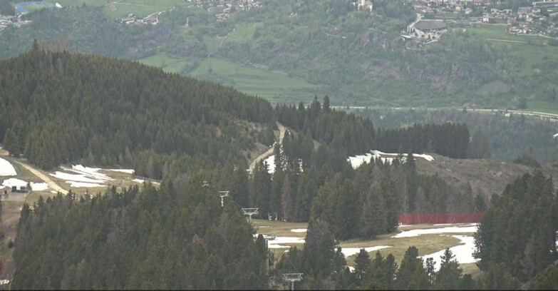 Webcam Alpe Cermis  - Seggiovia Lagorai
