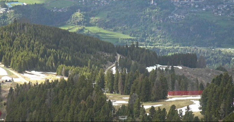 Webcam Alpe Cermis  - Seggiovia Lagorai