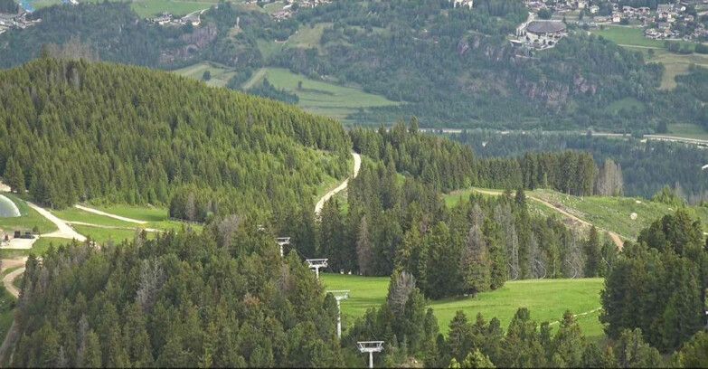 Webcam Alpe Cermis - Seggiovia Costabella